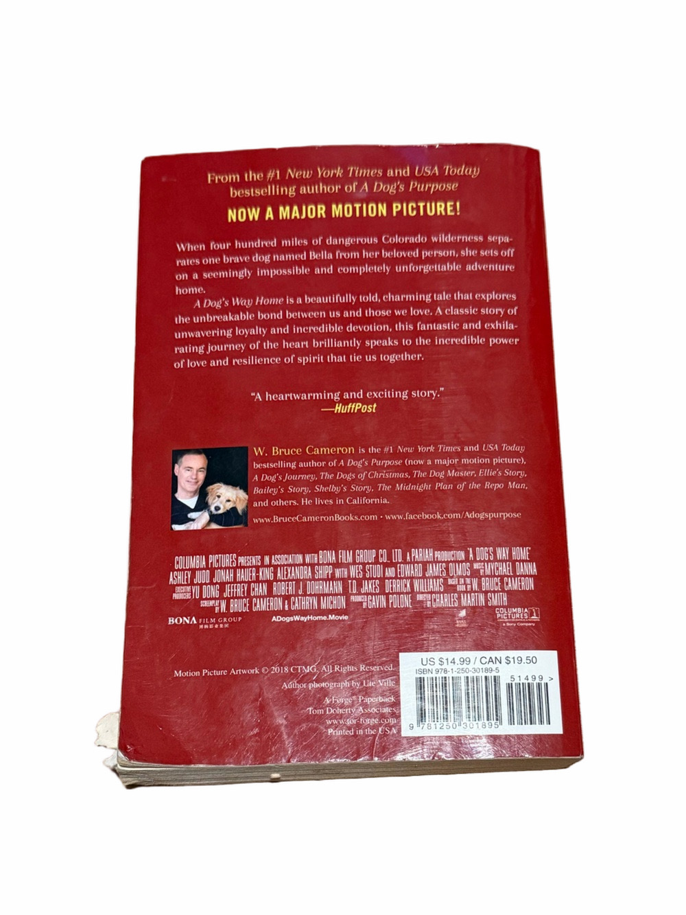 A Dog’s Way Home Paperback Book - Picture 2 of 5